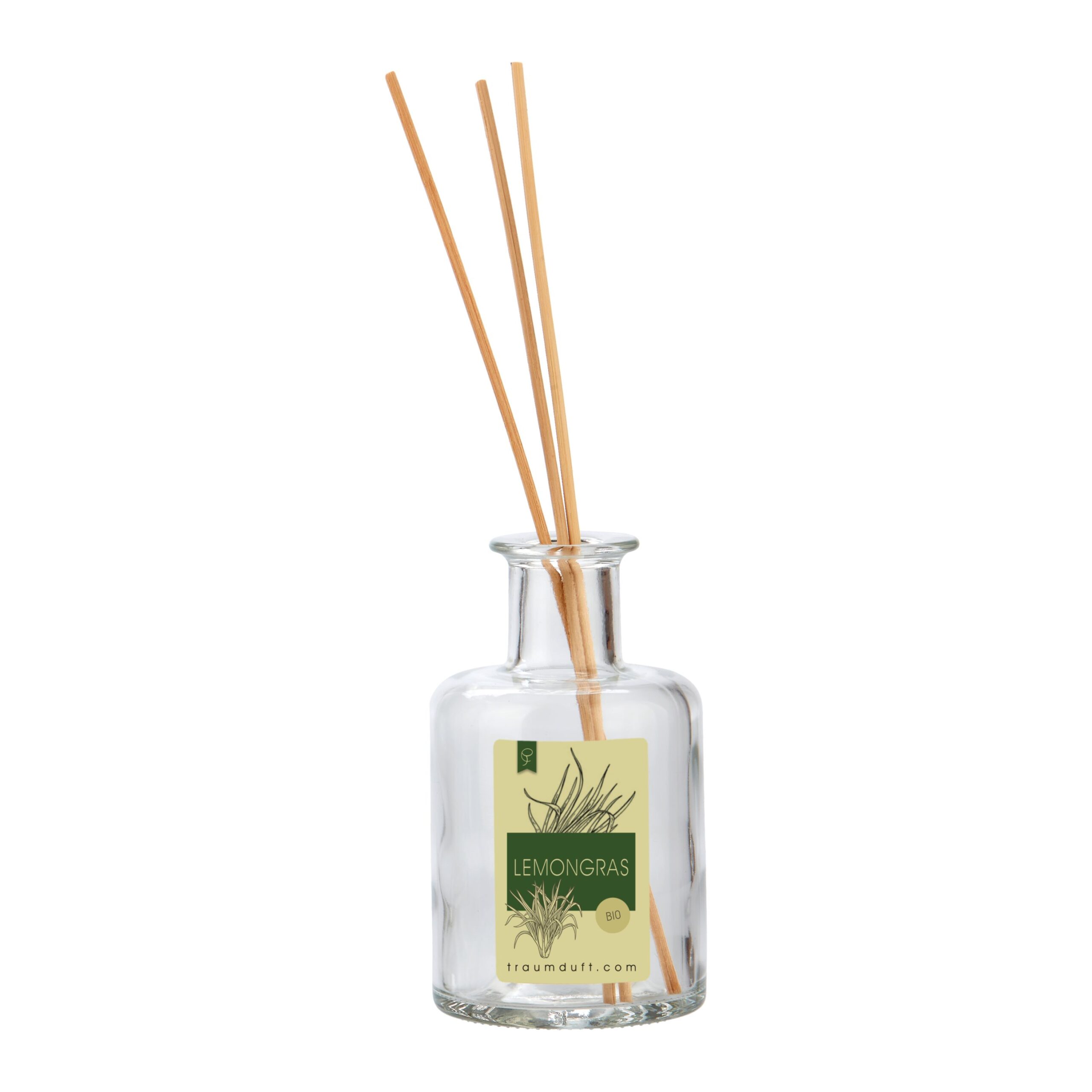 Traumduft, Mikado Apothekerflaschen Diffusor Lemongras