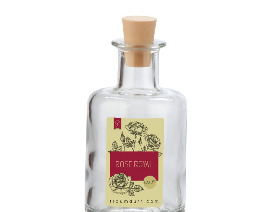 Traumduft, Mikado Apothekerflaschen Diffusor Rose Royal