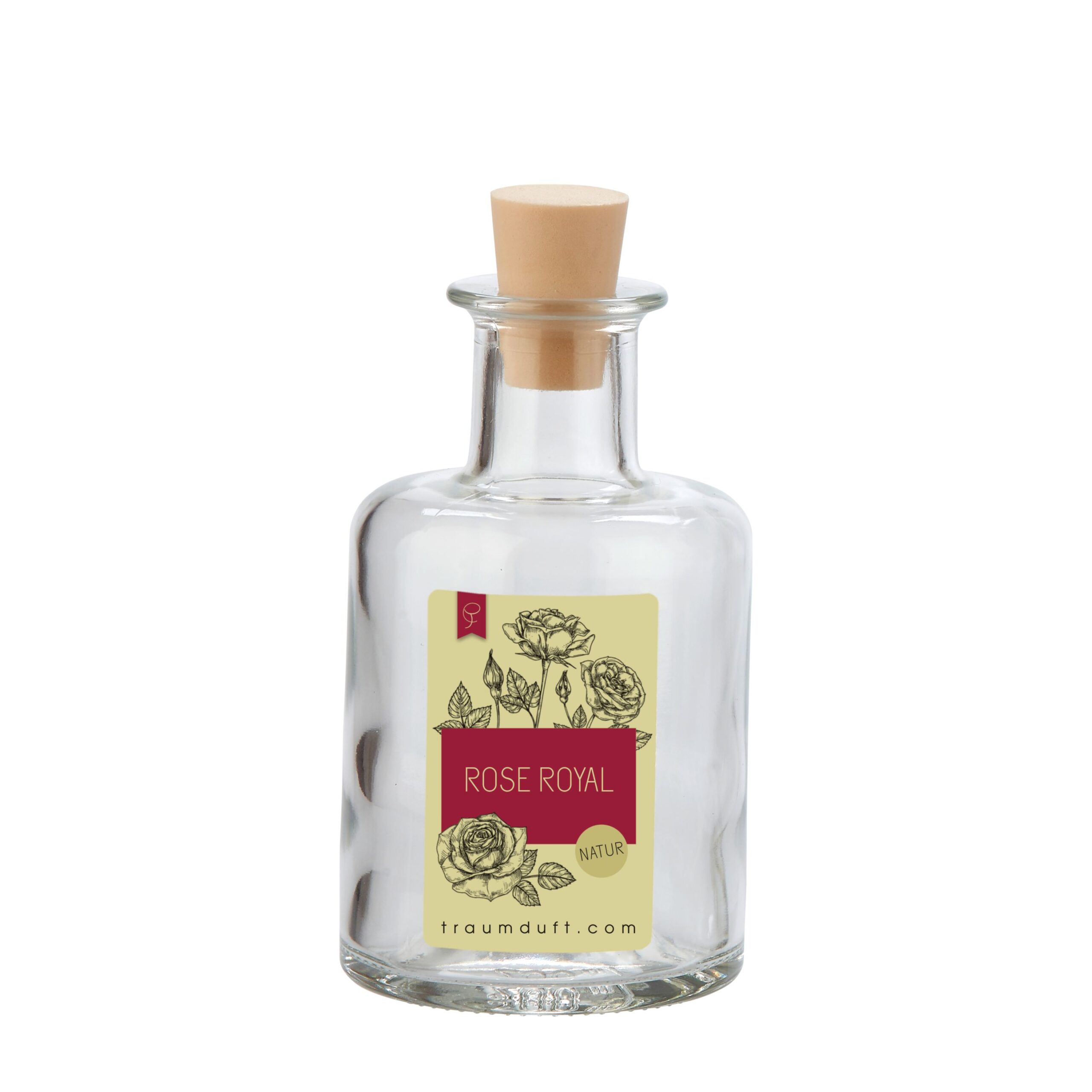 Traumduft, Mikado Apothekerflaschen Diffusor Rose Royal