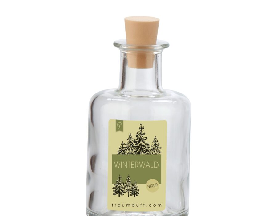 Traumduft, Mikado Apothekerflaschen Diffusor Winterwald