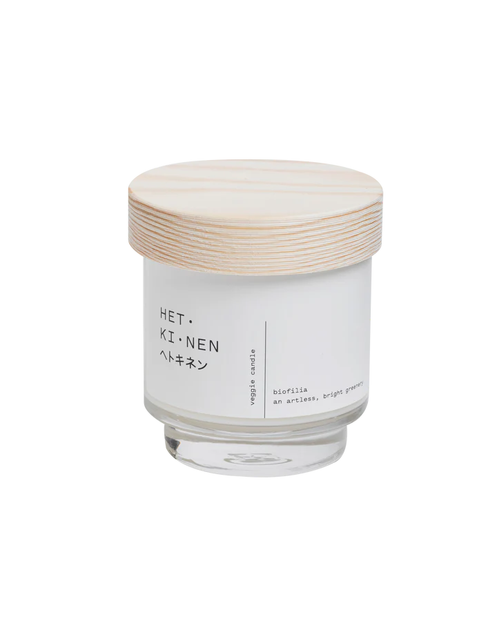 Hetkinen Duftkerze Vegan BIOFILIA