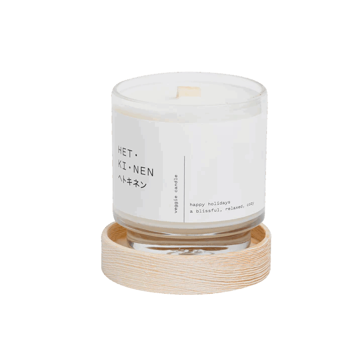 Hetkinen Duftkerze Vegan HAPPY HOLIDAYS